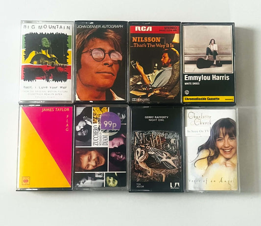 Retro Music Audio Cassette Bundle (AB106)