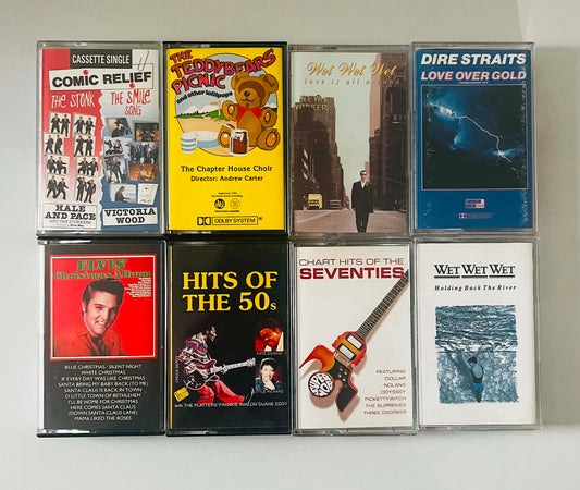 Retro Music Audio Cassette Bundle (AB101)