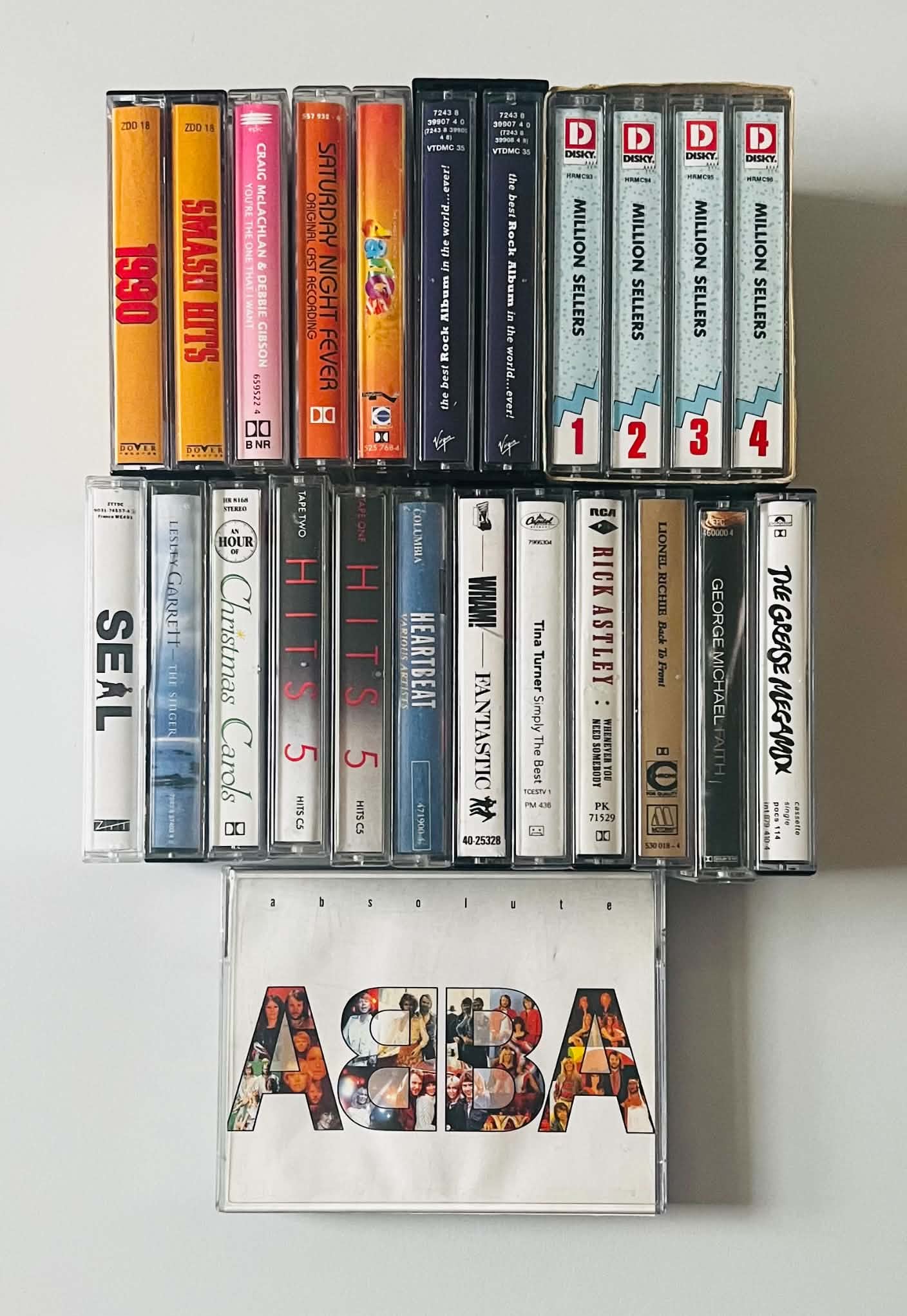 Retro Music Audio Cassette Bundle (AB102)