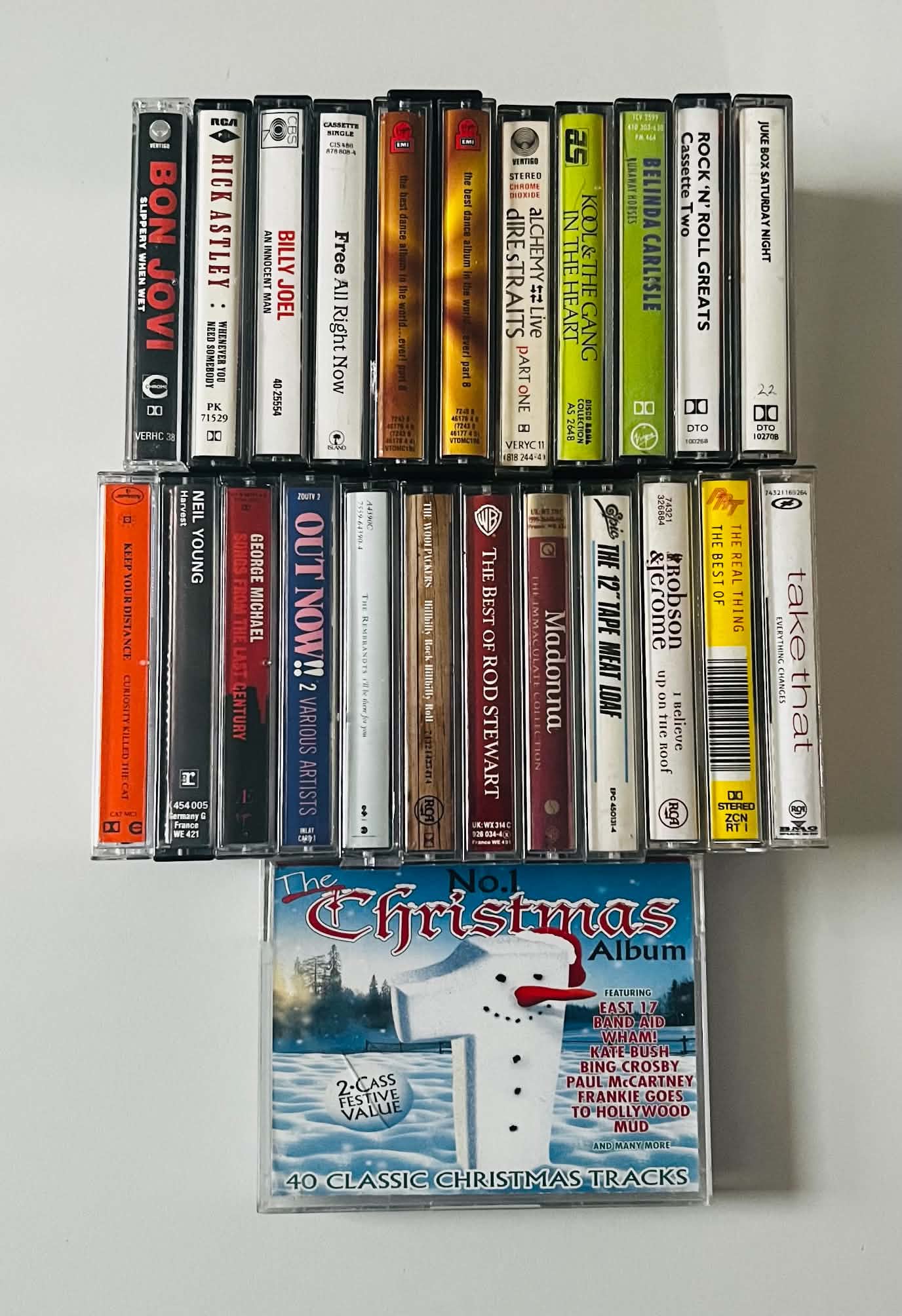 Retro Music Audio Cassette Bundle (AB103)