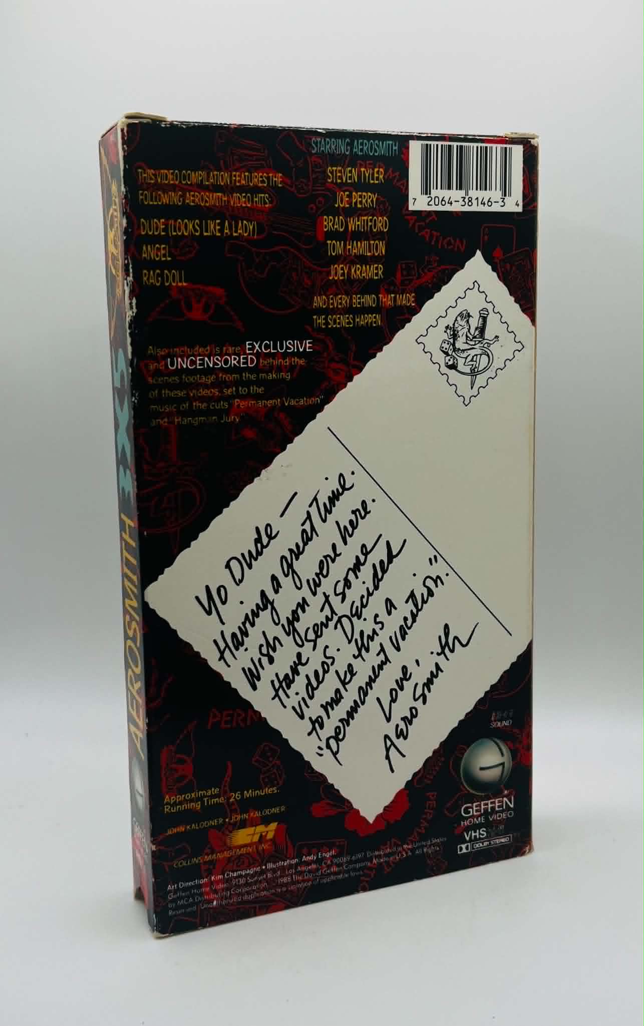 Aerosmith (Permanent Vacation 3x5) (E) (NTSC)