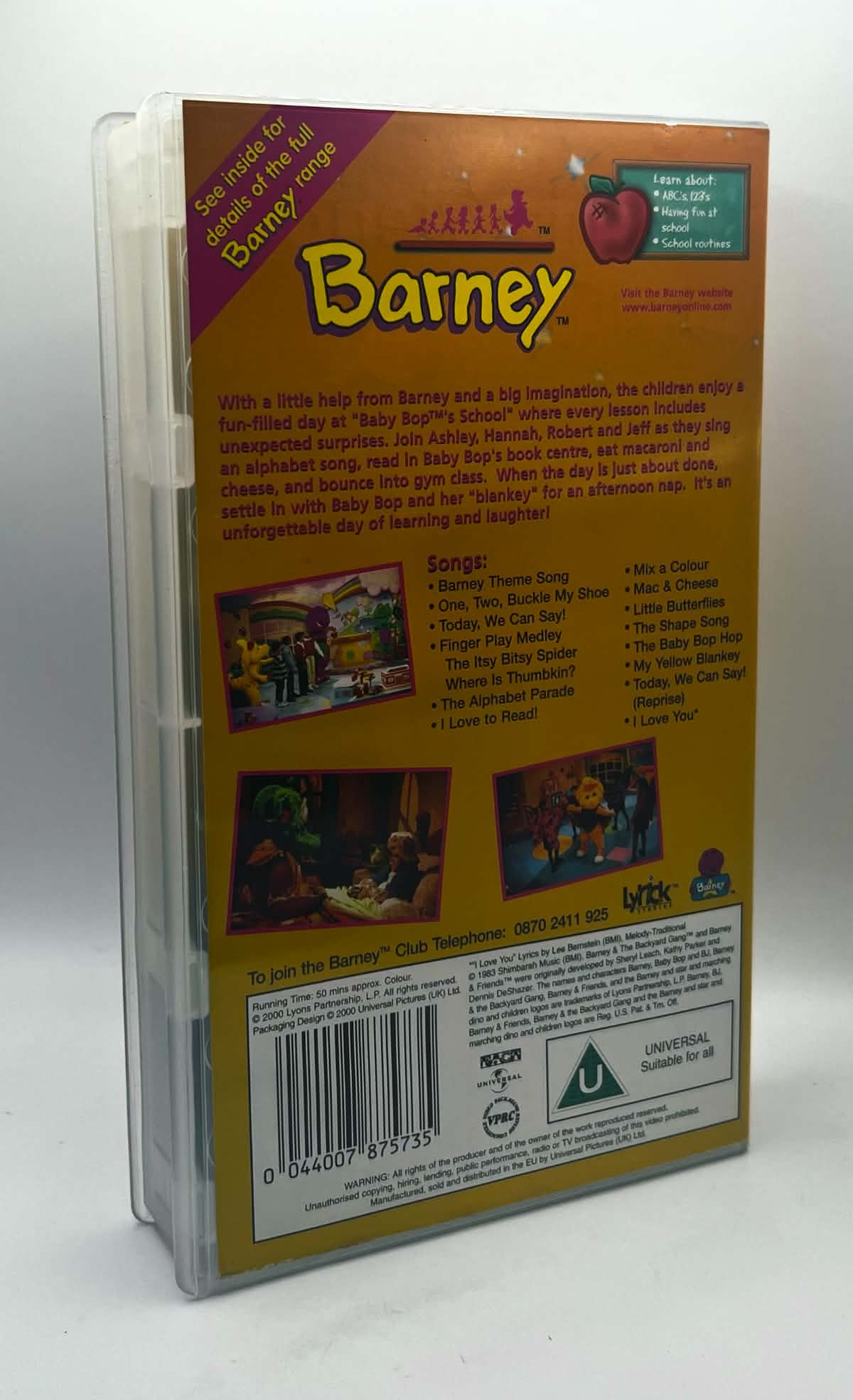 Barney's Let's Play School (U)