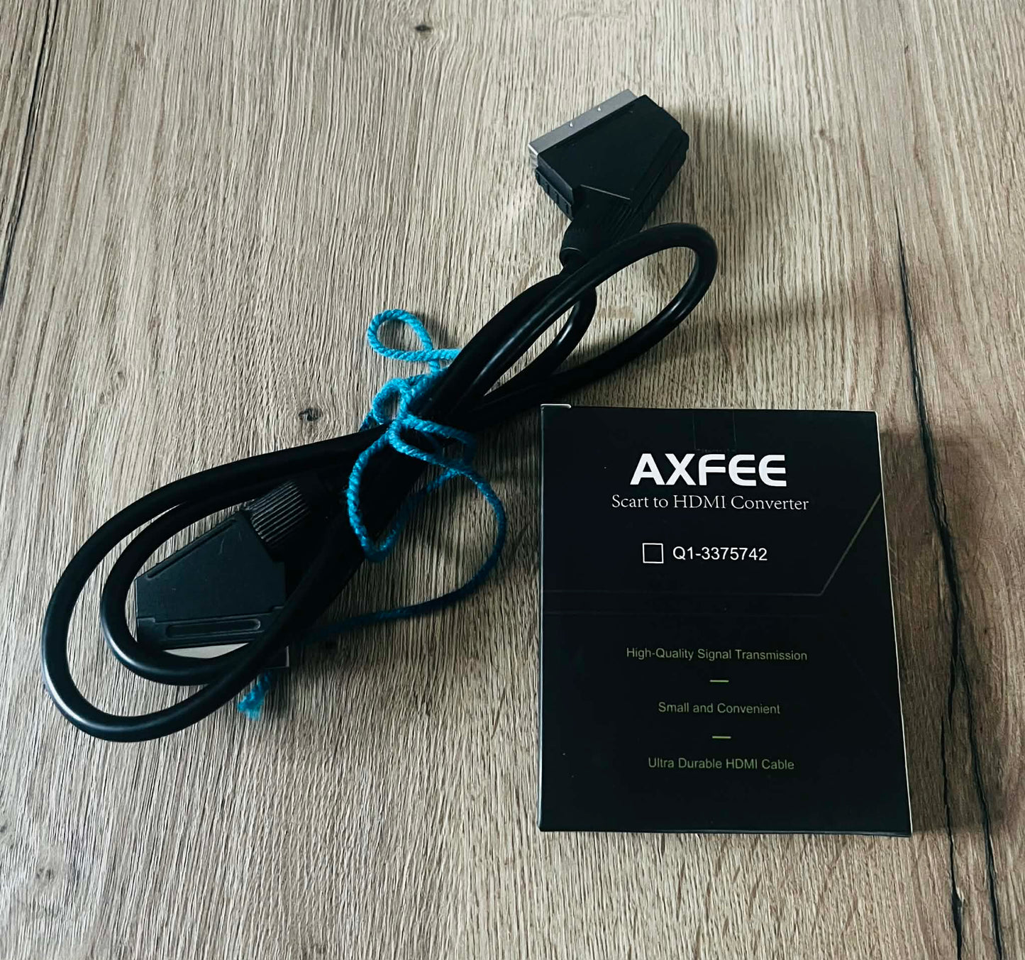 Bush DVHS1 VCR/DVD Player + Scart Leads