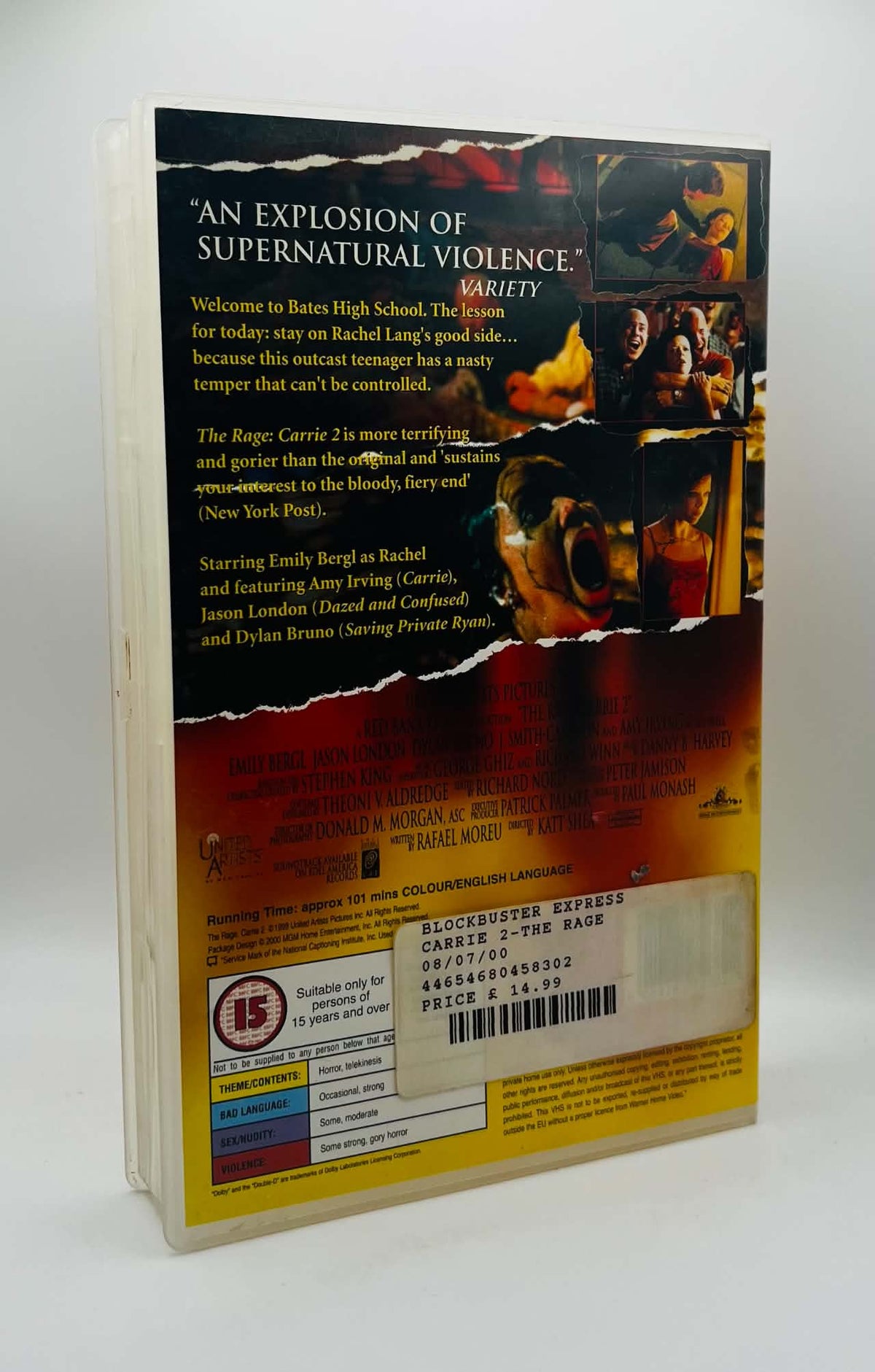 Carrie 2 (The Rage) (15) (Big Box)