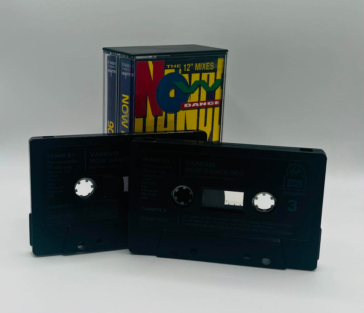 Dance + Rave Audio Cassette Tape Bundle