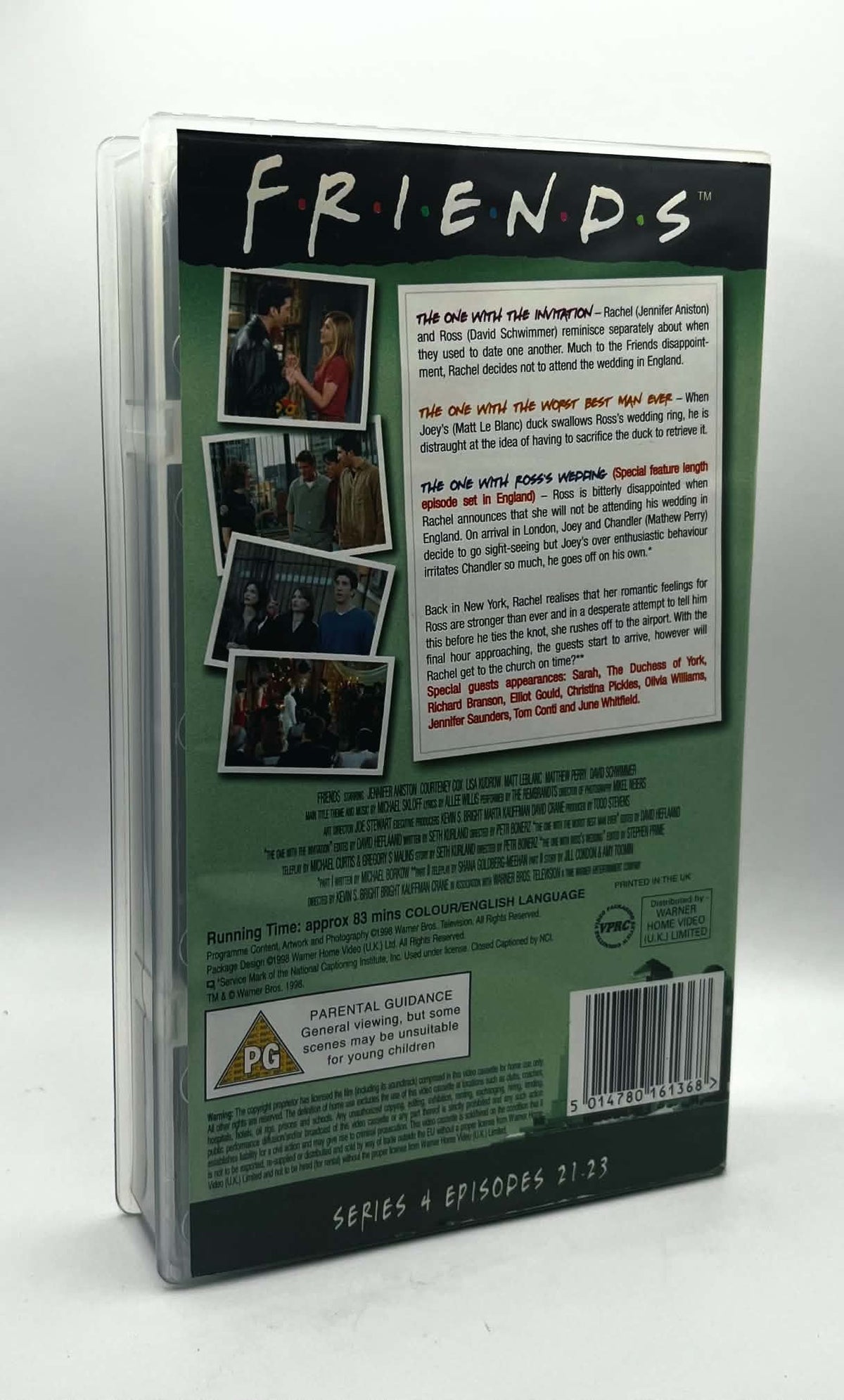 Friends Series 4 Episodes 21-23 (PG) (NEW SEALED)