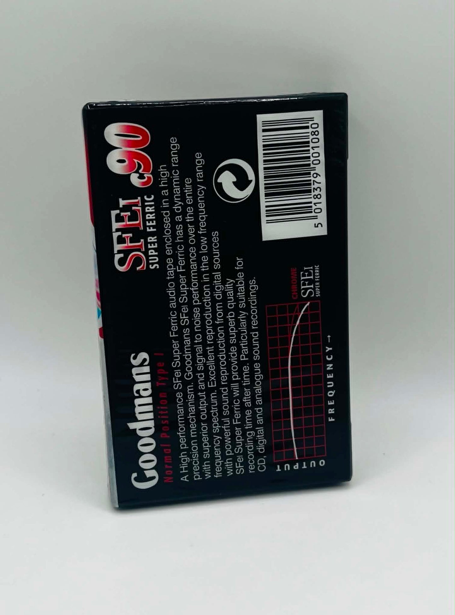 Goodmans SFEi Super Ferric C90 Blank Tape (NEW SEALED)