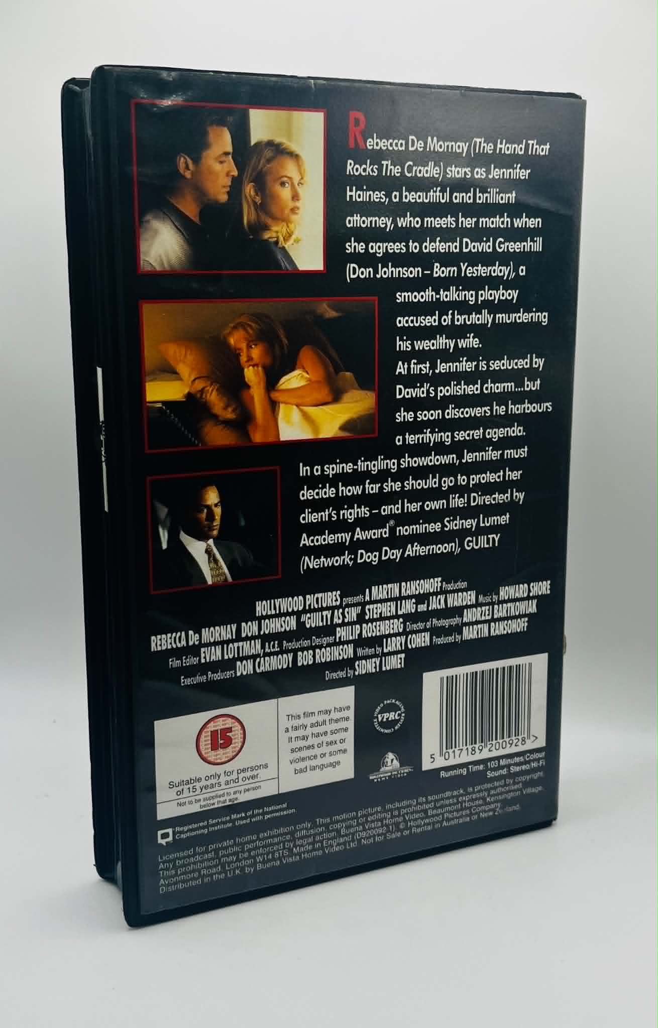 Guilty As Sin (15) (Big Box)
