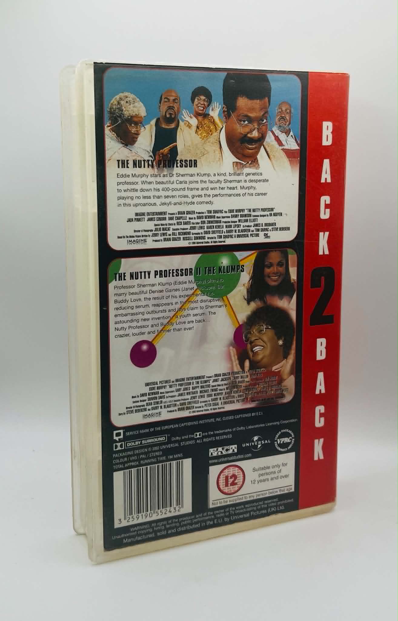 The Nutty Professor 1 & 2 (12)