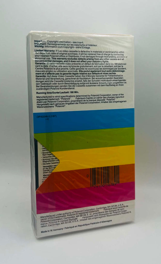 Polaroid HS E-180 Blank Video Cassette (NEW SEALED)
