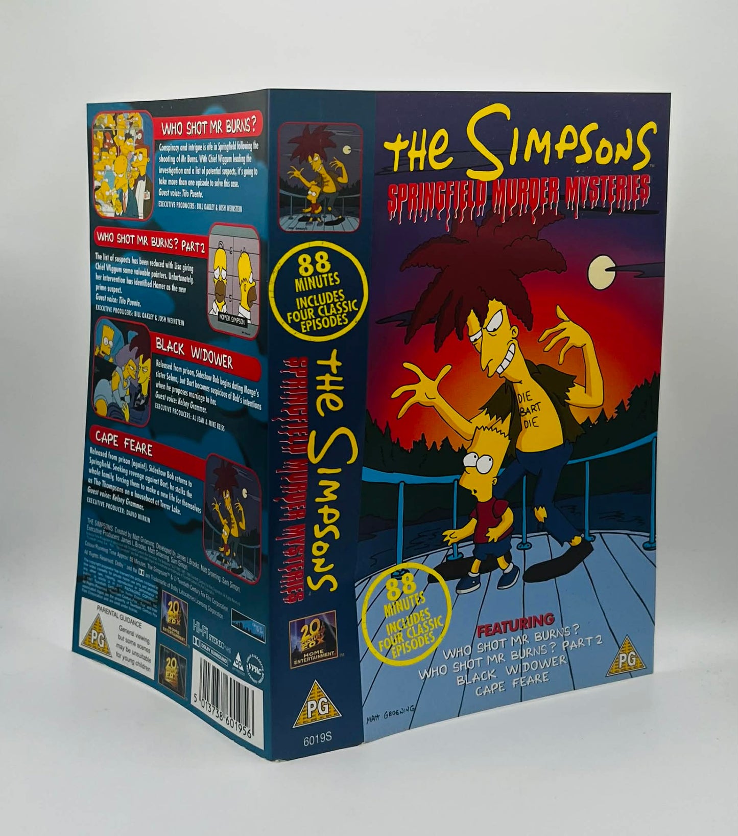 The Simpsons (Springfield Murder Mysteries) Sleeve