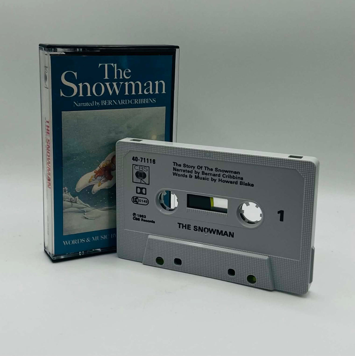 The Snowman VHS Video Tape + Audio Cassette (U)
