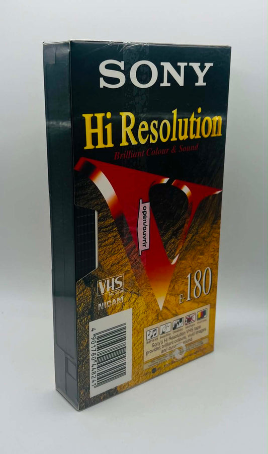 Sony E-180 Blank Video Cassette (NEW SEALED)