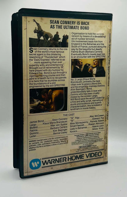 007: Never Say Never Again (Pre-Cert) (Big Box)