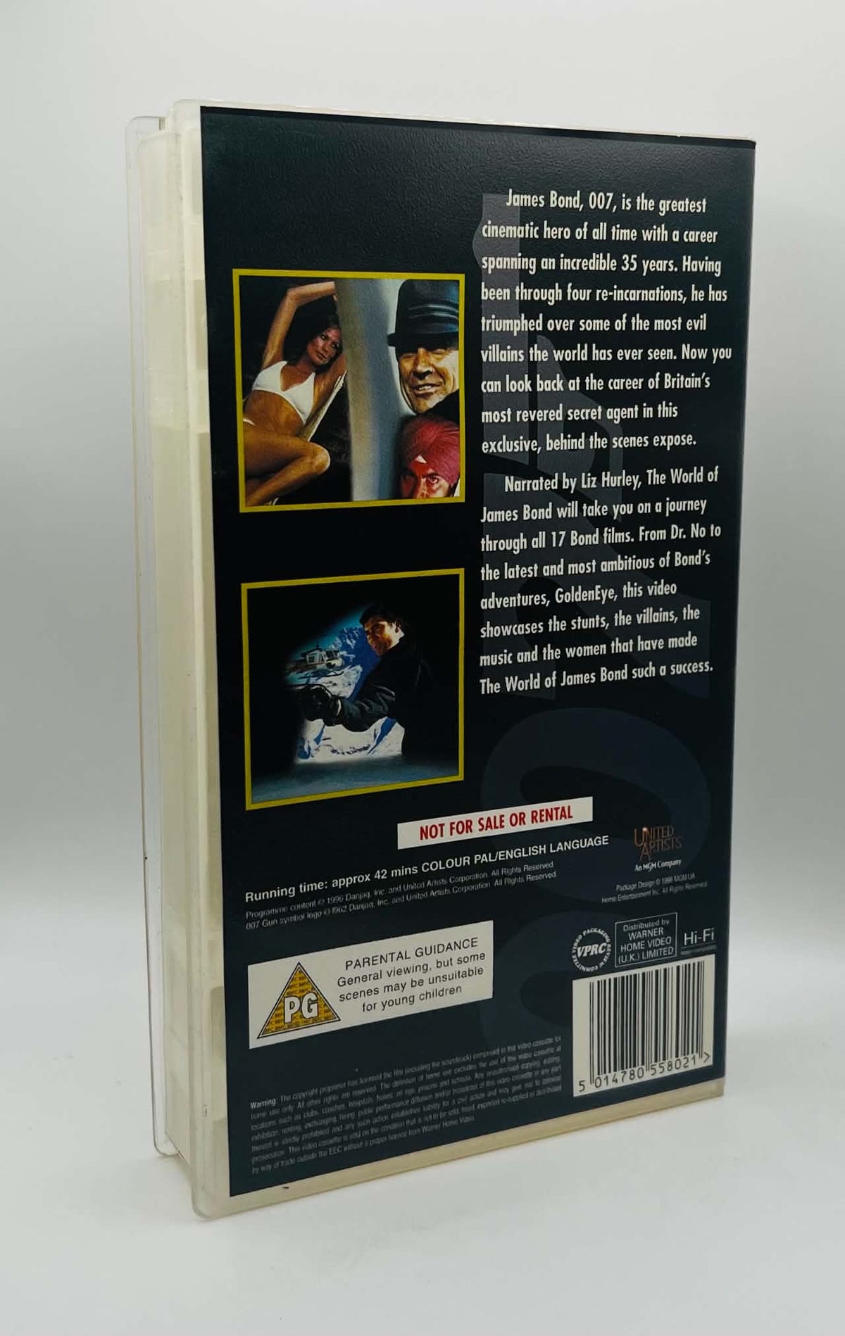 007 The World Of James Bond (PG) (NEW SEALED)