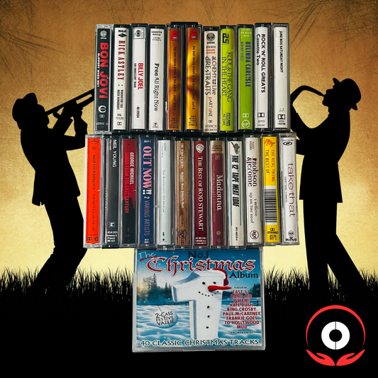 Retro Music Audio Cassette Bundle (AB103)