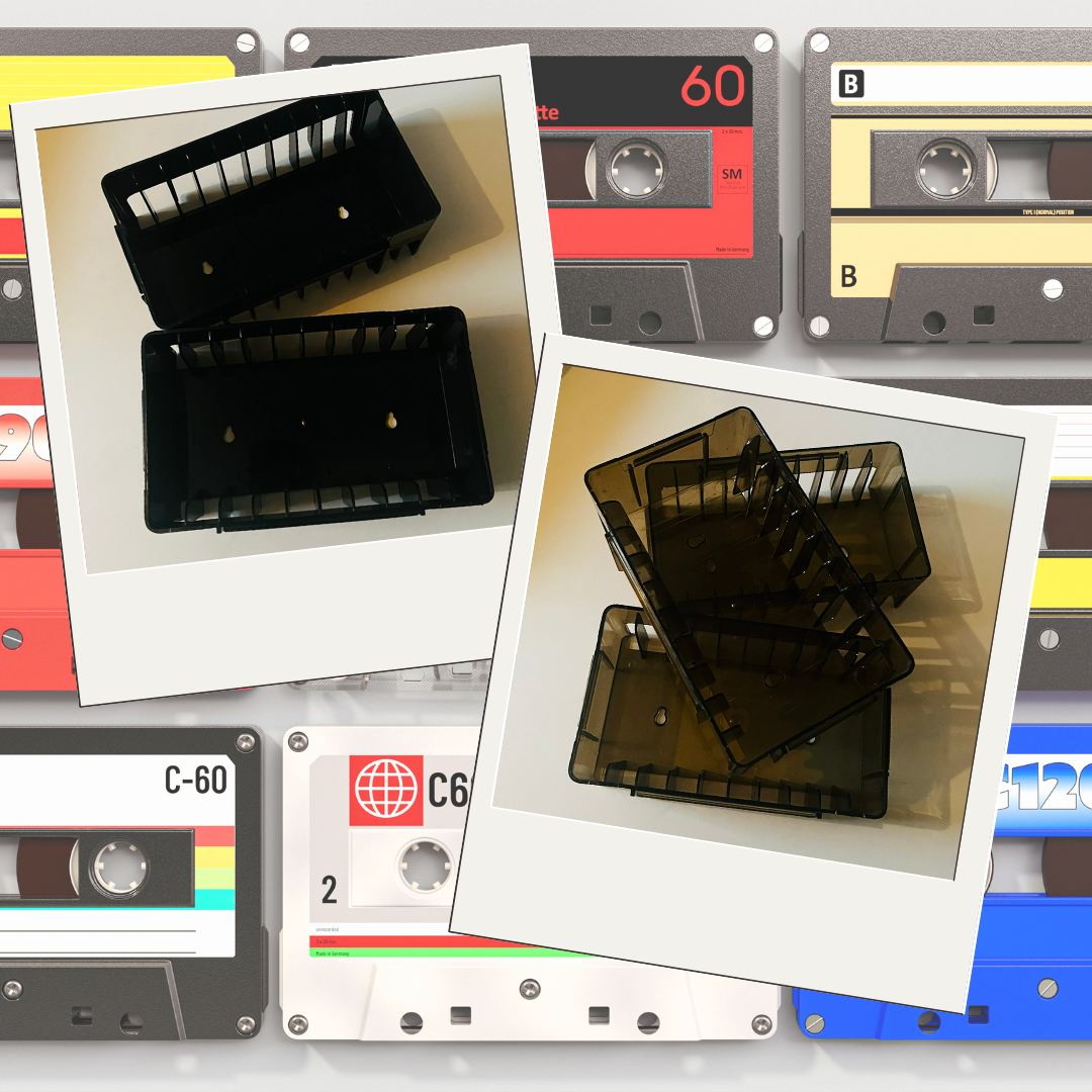 5 x Stako Audio Cassette Tape Holders