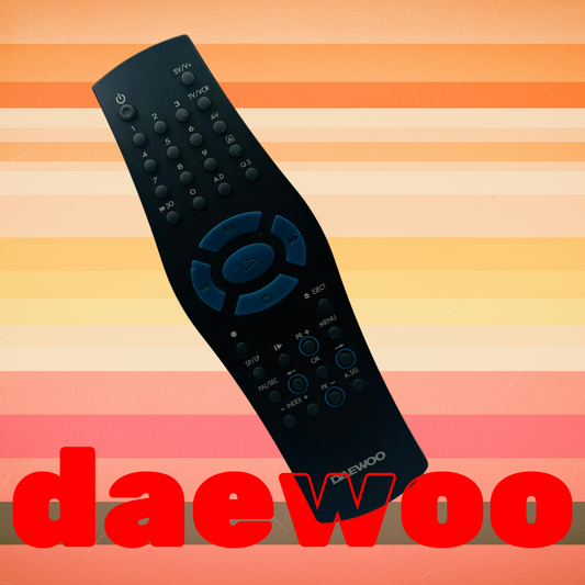 Original Daewoo VCR/TV Remote Control | For Model VQ857P