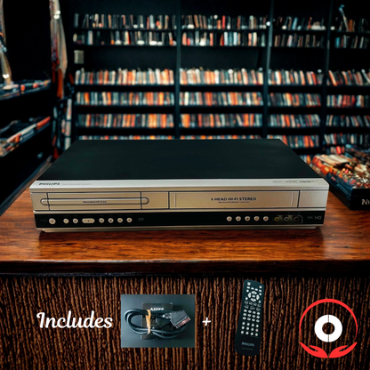Philips DVP3350V DVD/VCR + Remote + Leads