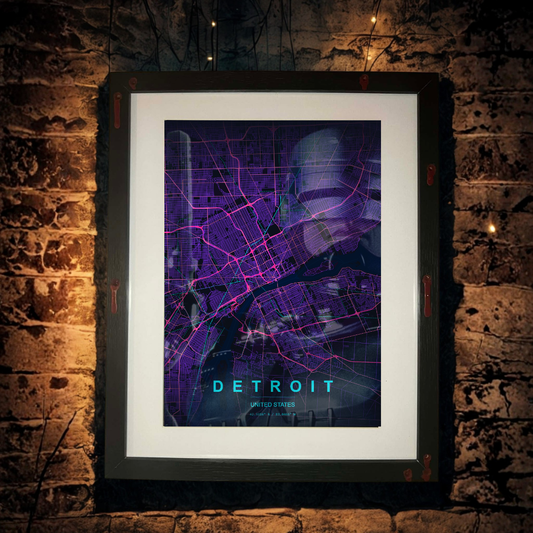 Robocop Inspired Framed Poster (A4)
