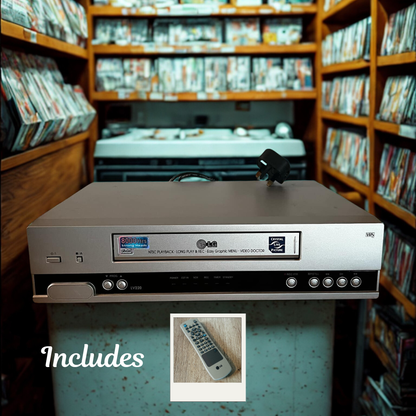 LG LV220 VCR + Remote + Scart Lead