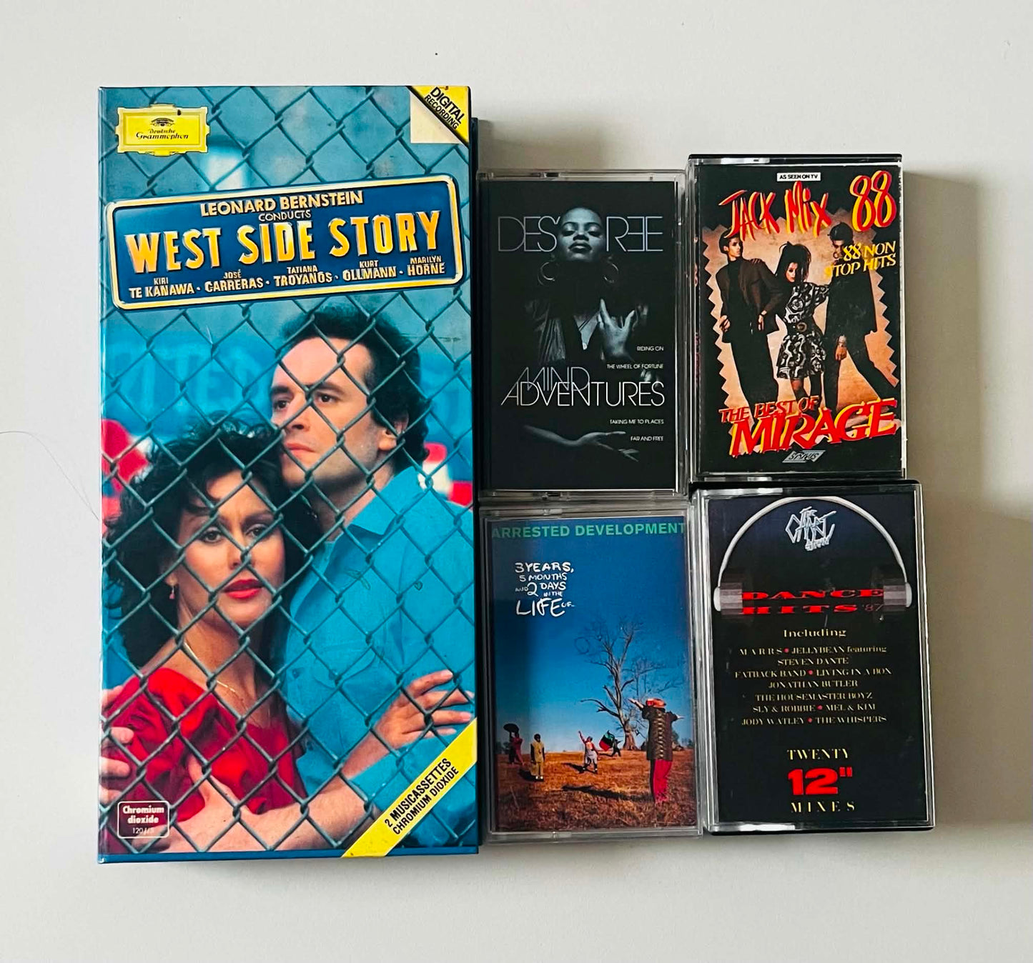 Retro Music Audio Cassette Bundle (AB104)