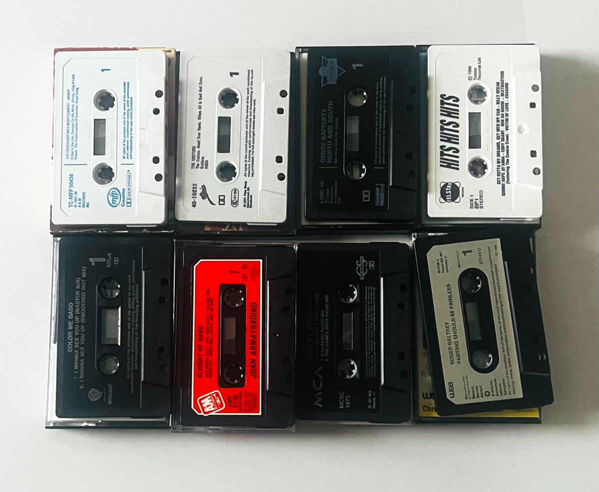 Retro Music Audio Cassette Bundle (AB106)
