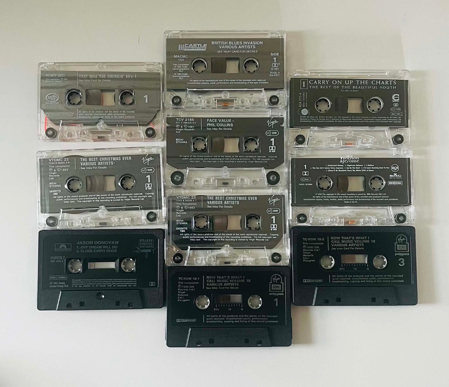 Retro Music Audio Cassette Bundle (AB101)