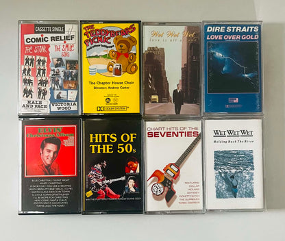 Retro Music Audio Cassette Bundle (AB101)