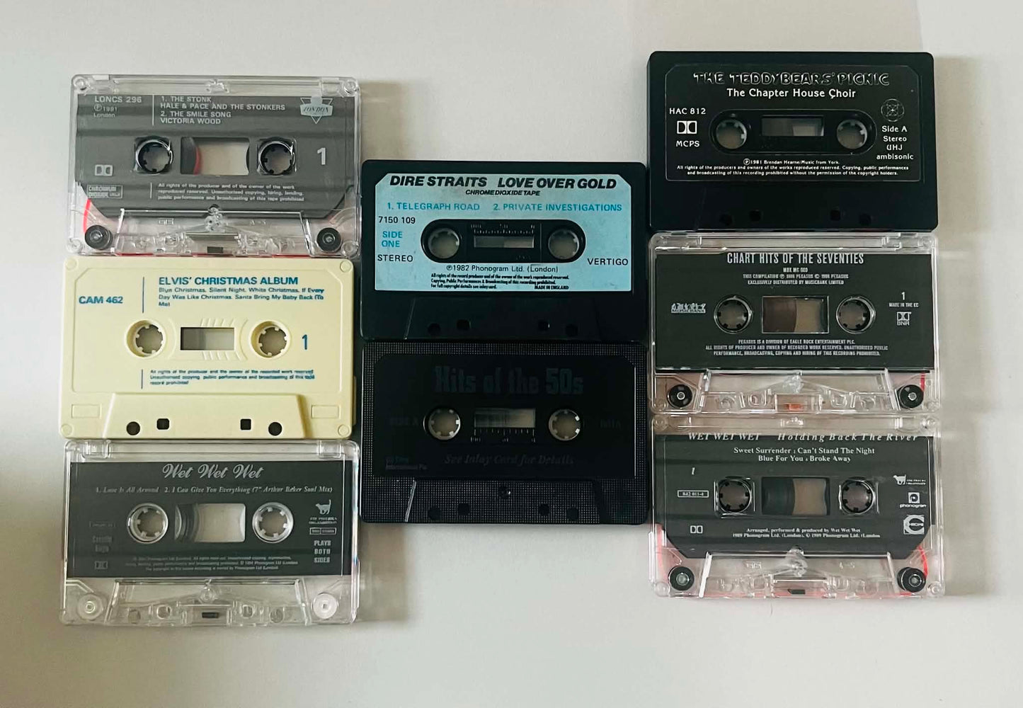 Retro Music Audio Cassette Bundle (AB101)