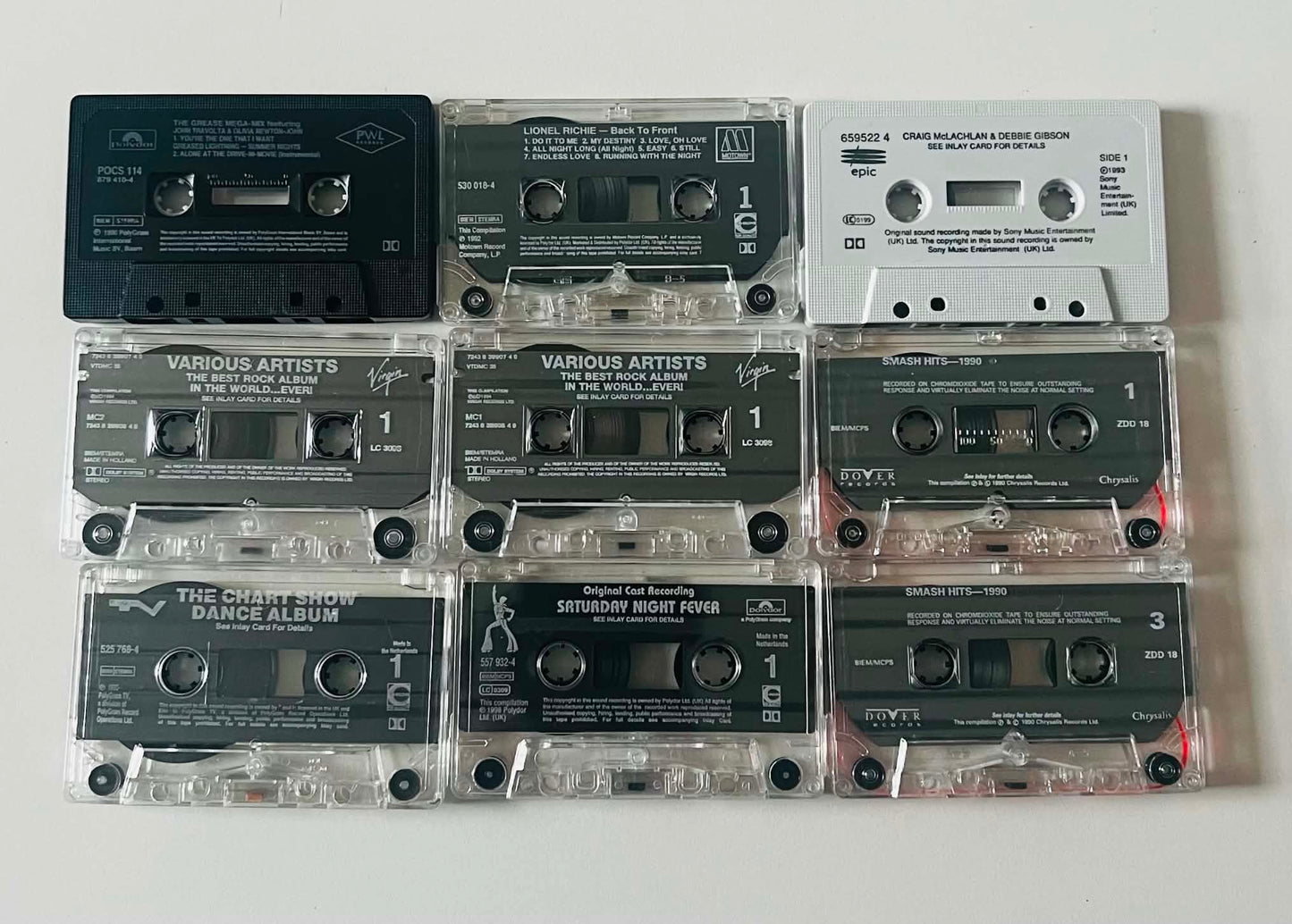 Retro Music Audio Cassette Bundle (AB102)