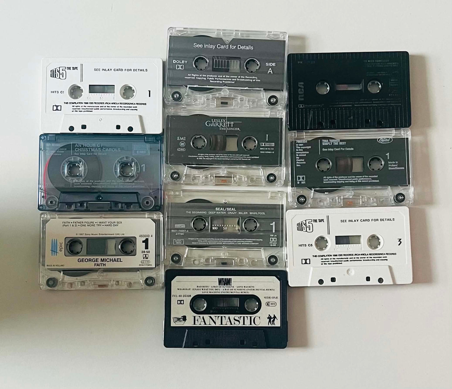 Retro Music Audio Cassette Bundle (AB102)