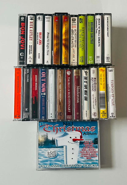 Retro Music Audio Cassette Bundle (AB103)
