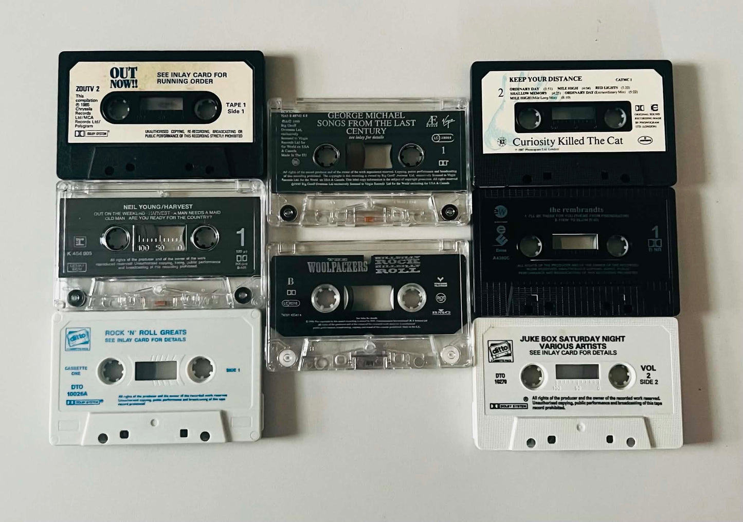 Retro Music Audio Cassette Bundle (AB103)