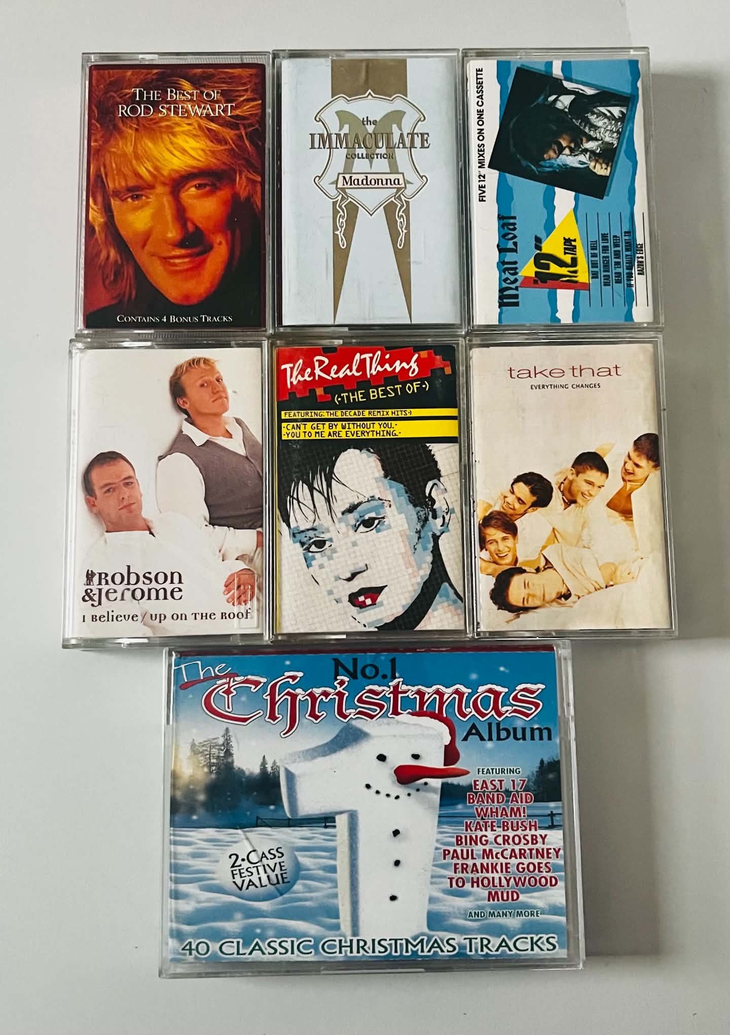 Retro Music Audio Cassette Bundle (AB103)
