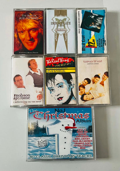 Retro Music Audio Cassette Bundle (AB103)