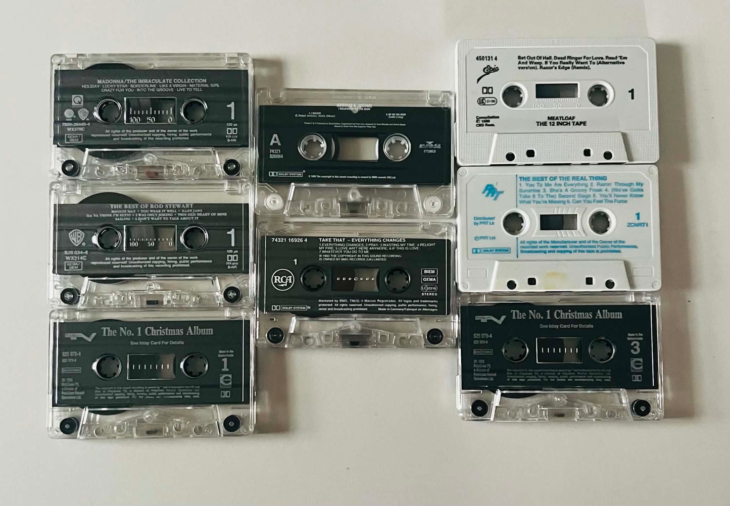 Retro Music Audio Cassette Bundle (AB103)