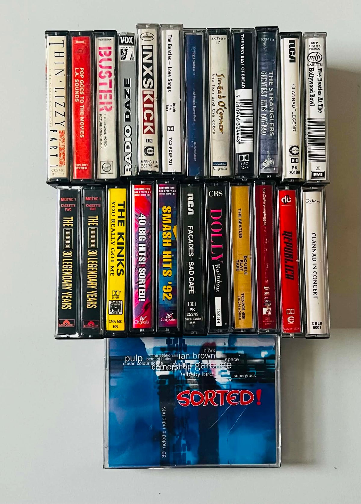 Retro Music Audio Cassette Bundle (AB105)