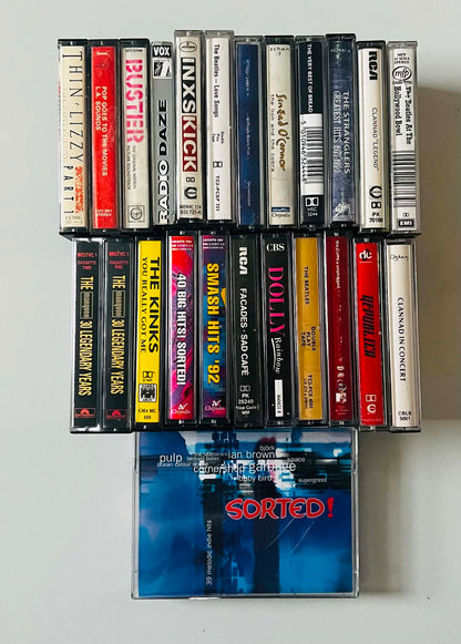 Retro Music Audio Cassette Bundle (AB105)