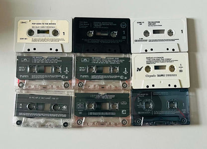 Retro Music Audio Cassette Bundle (AB105)