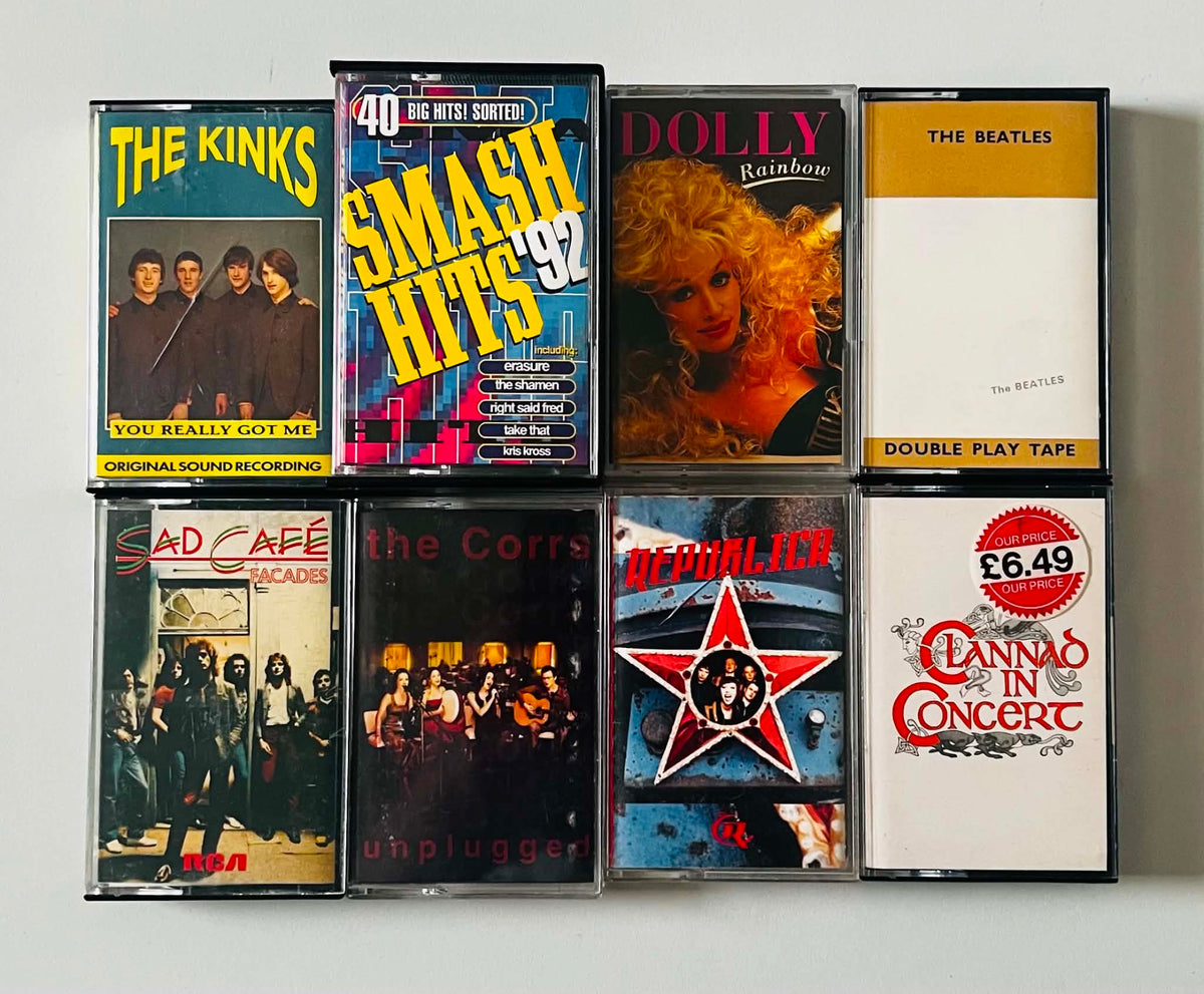 Retro Music Audio Cassette Bundle (AB105)