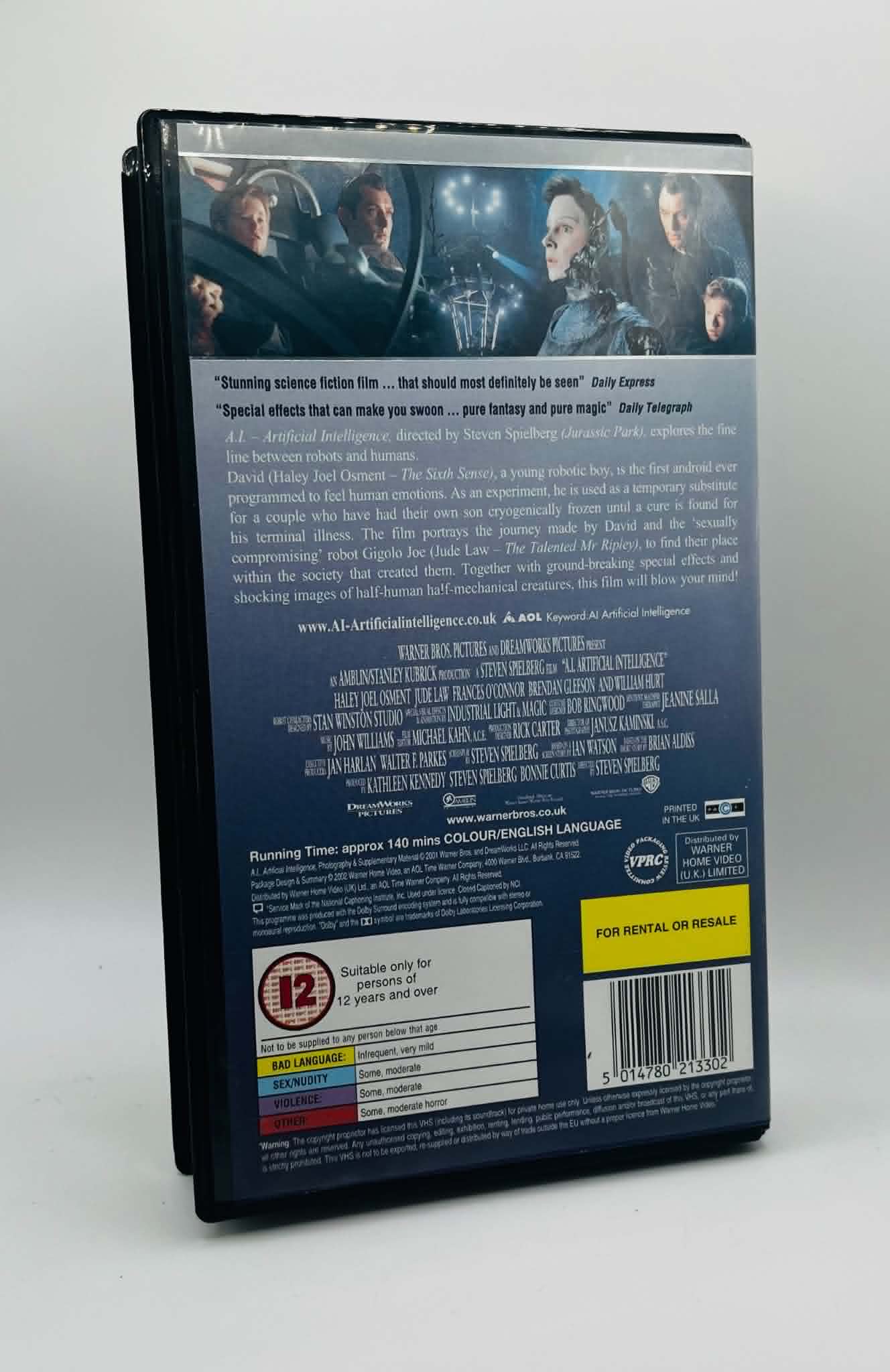 A.I. Artificial Intelligence (12) (NEW SEALED)