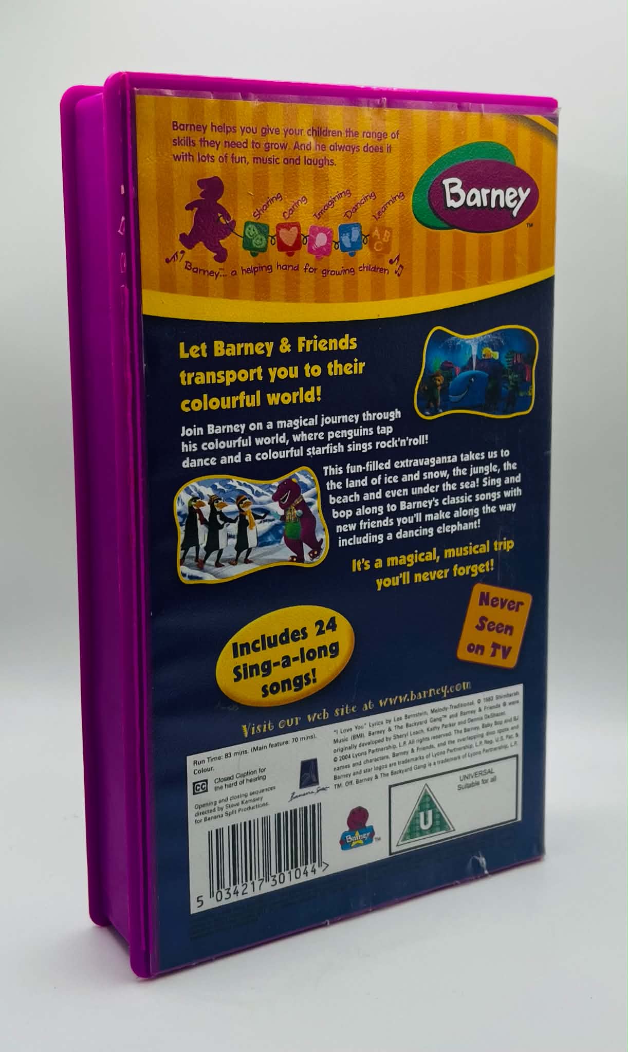 Barney's Colourful World LIVE! (U)