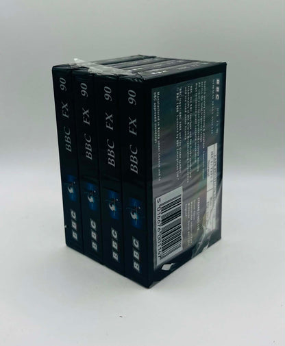 4 x BBC Super Ferric C90 Blank Tapes (NEW SEALED)