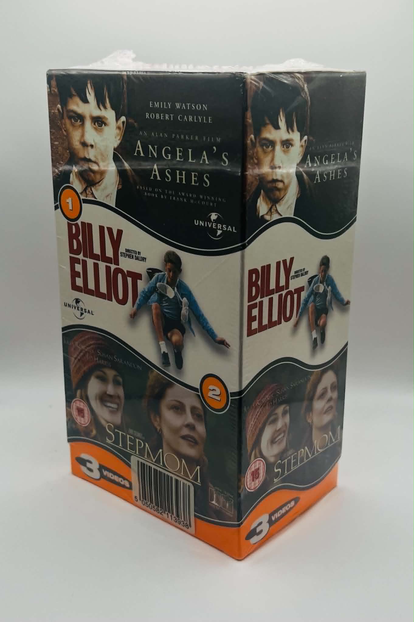 Angela's Ashes/ Billy Elliot/ Stepmom (15) (NEW SEALED)
