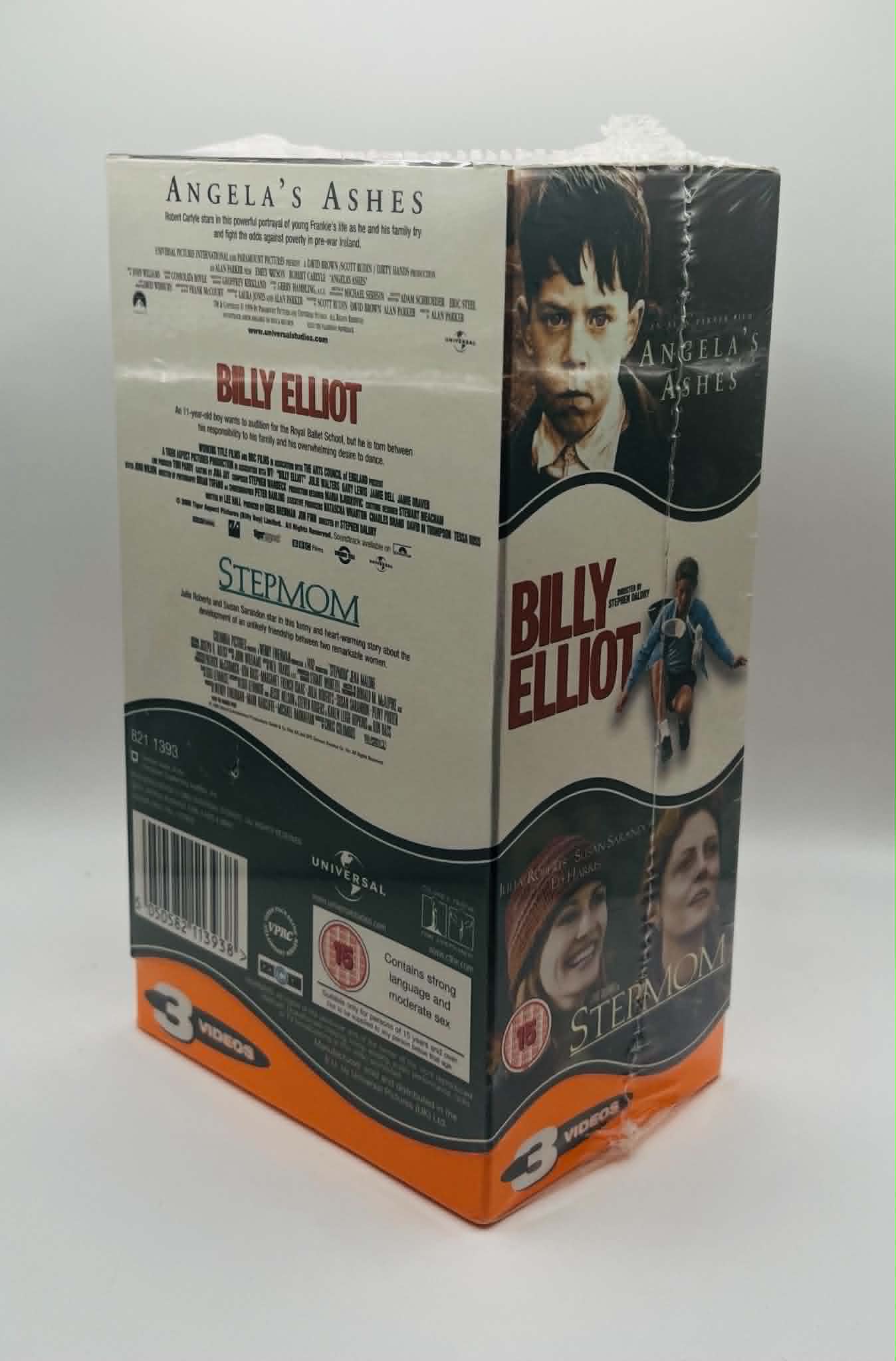 Angela's Ashes/ Billy Elliot/ Stepmom (15) (NEW SEALED)