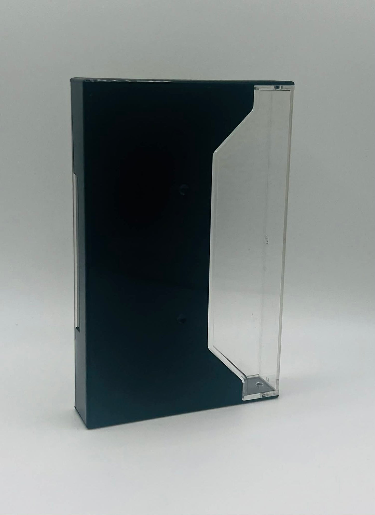 25 x Empty Black Audio Cassette Tape Cases