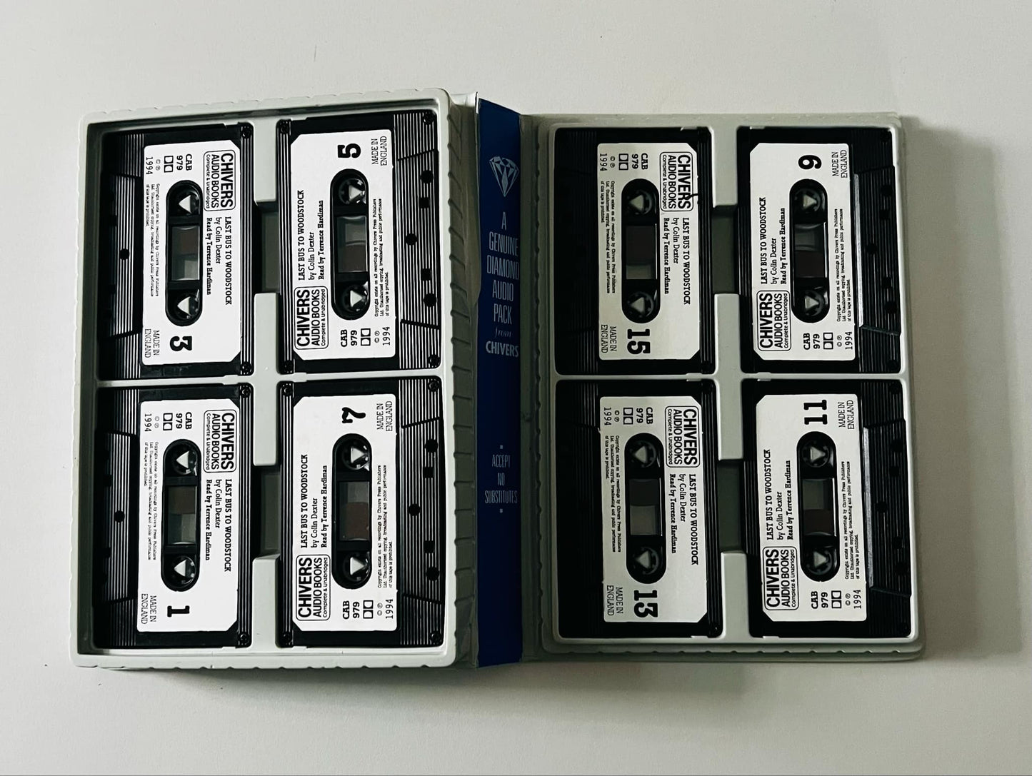 Last Bus To Woodstock (Colin Dexter) (8 Cassettes)