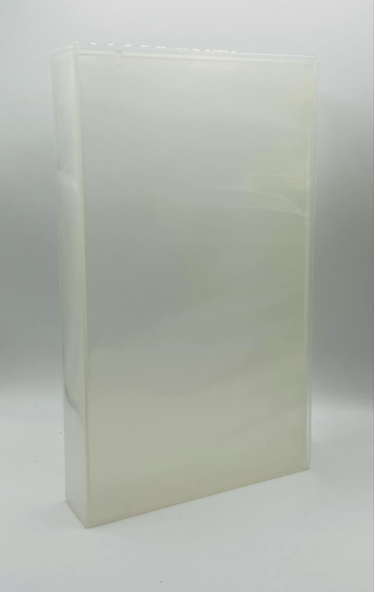 12 x Empty Clear VHS Video Tape Cases