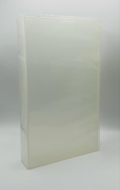 12 x Empty Clear VHS Video Tape Cases